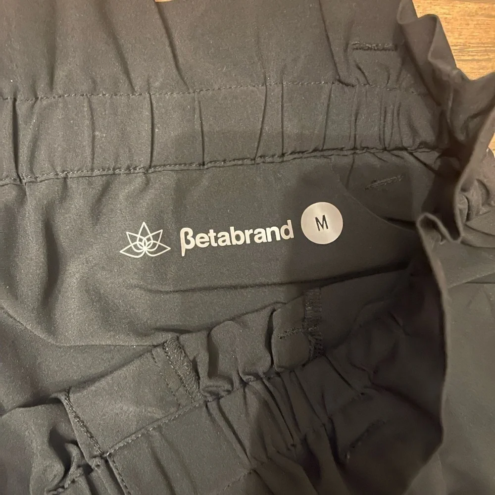 Betabrand paperbag trousers